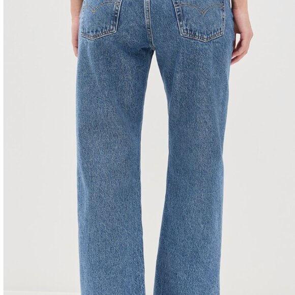 Levi's Blue Straight Leg Jeans for Women size 27 - Picture 3 of 8